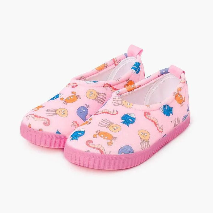 Pisamonas Jelly Sandals And Beachwear>Neoprene Type Closed Trainers With Drawings
