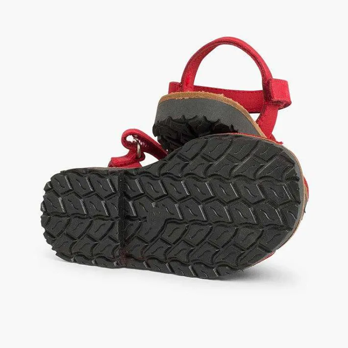 Pisamonas Avarcas Menorcan Sandals>Nubuck Avarcas Menorcan Riptape Sandals
