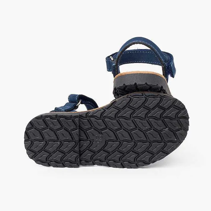 Pisamonas Avarcas Menorcan Sandals>Nubuck Avarcas Menorcan Riptape Sandals