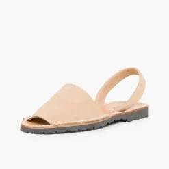 Pisamonas Avarcas Menorcan Sandals>Nubuck Avarcas Menorcan Sandals