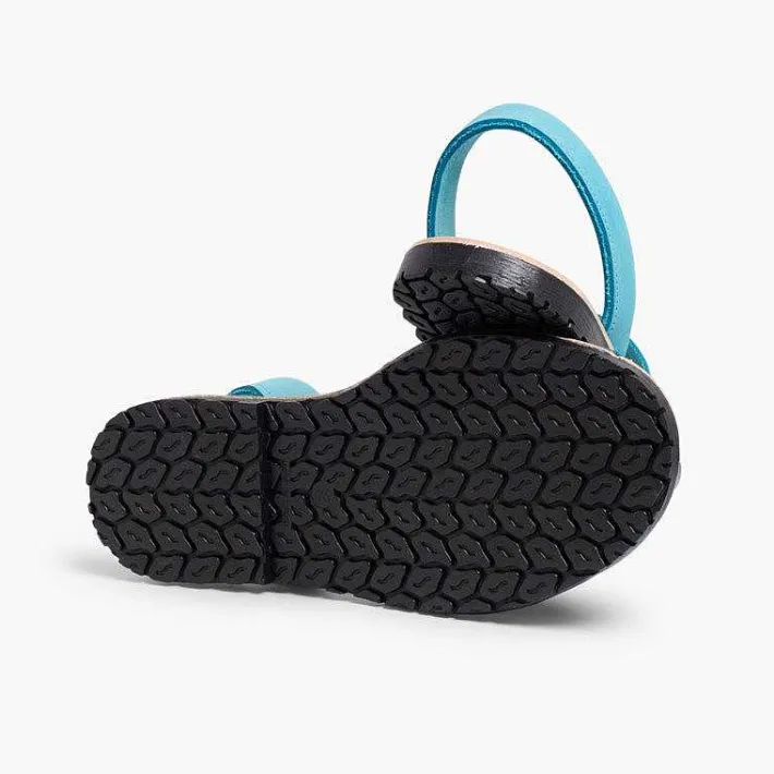 Pisamonas Avarcas Menorcan Sandals>Nubuck Menorcan Sandals With Stars