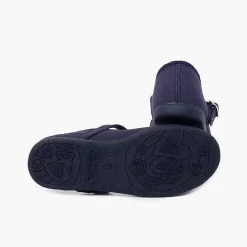 Pisamonas Mary Janes>Organic Cotton Mary Jane With Bow
