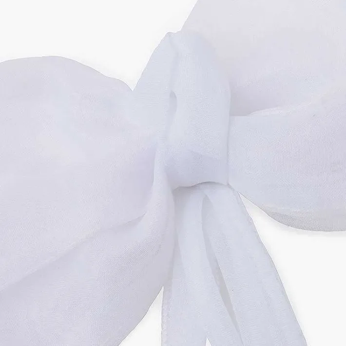 Pisamonas Hair Accessories>Organza Ribbon Bow Comb