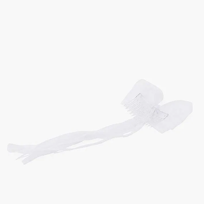 Pisamonas Hair Accessories>Organza Ribbon Bow Comb