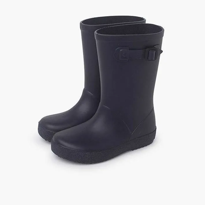 Pisamonas Wellies>Pastel Buckle Rain Boots