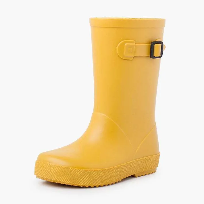 Pisamonas Wellies>Pastel Buckle Rain Boots