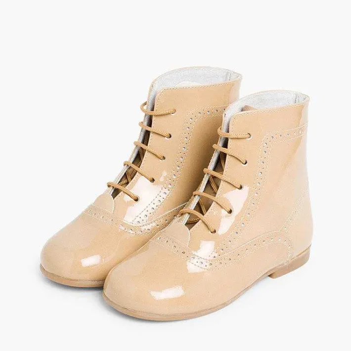 Pisamonas Boots>Patent Pascuala Boots