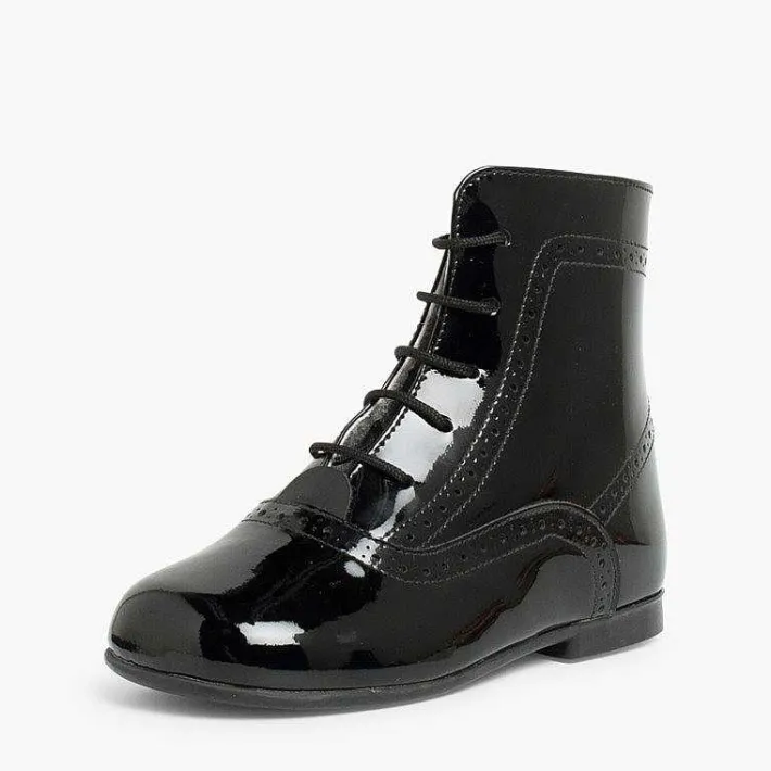 Pisamonas Boots>Patent Pascuala Boots