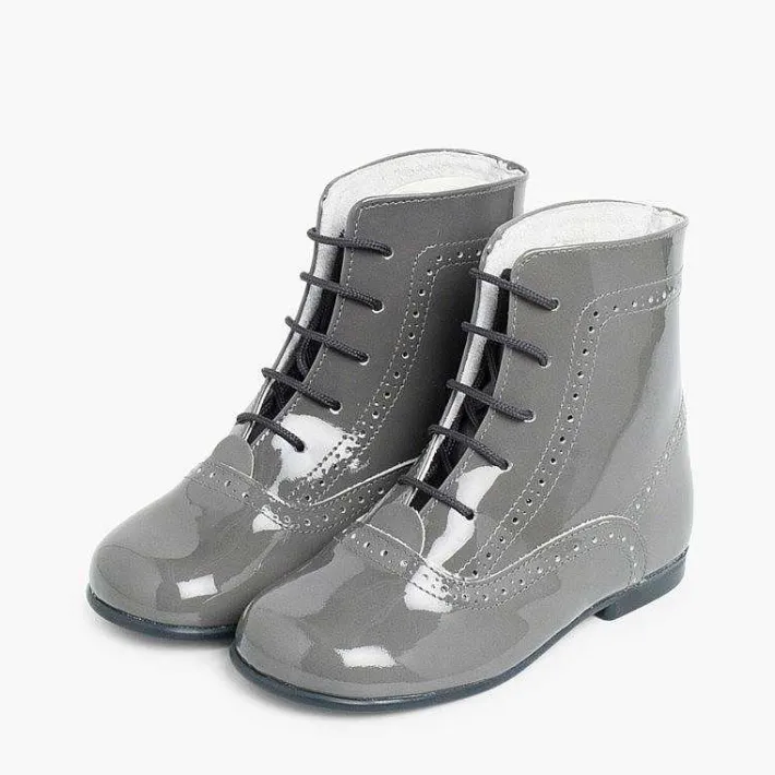 Pisamonas Boots>Patent Pascuala Boots