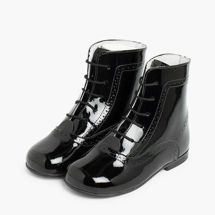 Pisamonas Boots>Patent Pascuala Boots