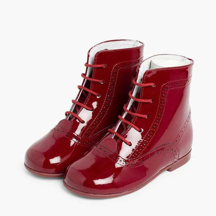 Pisamonas Boots>Patent Pascuala Boots