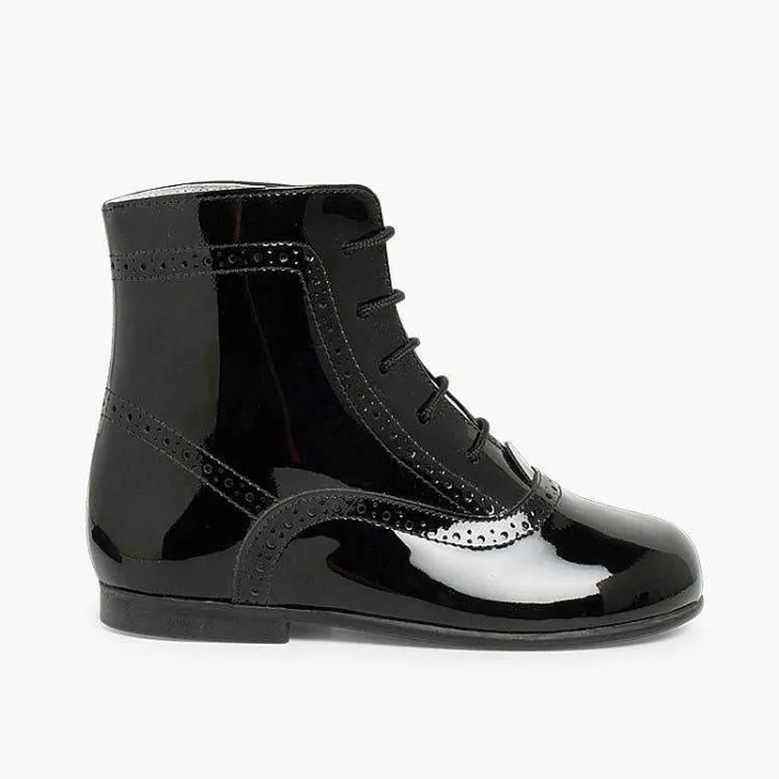 Pisamonas Boots>Patent Pascuala Boots