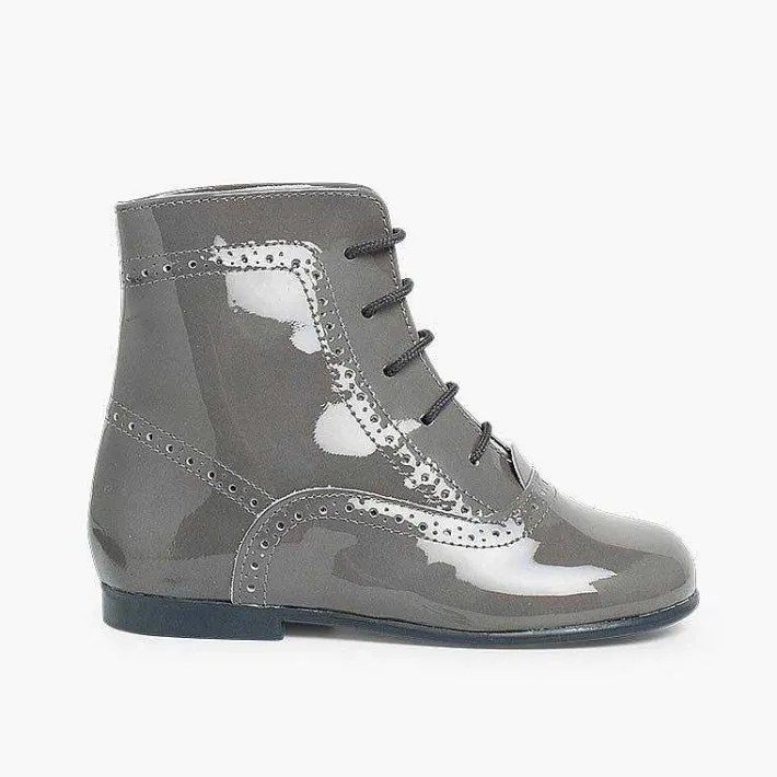 Pisamonas Boots>Patent Pascuala Boots
