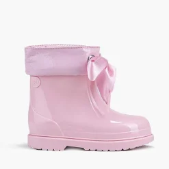 Pisamonas Wellies>Patent Style Low-Top Wellies For Girls With Bow