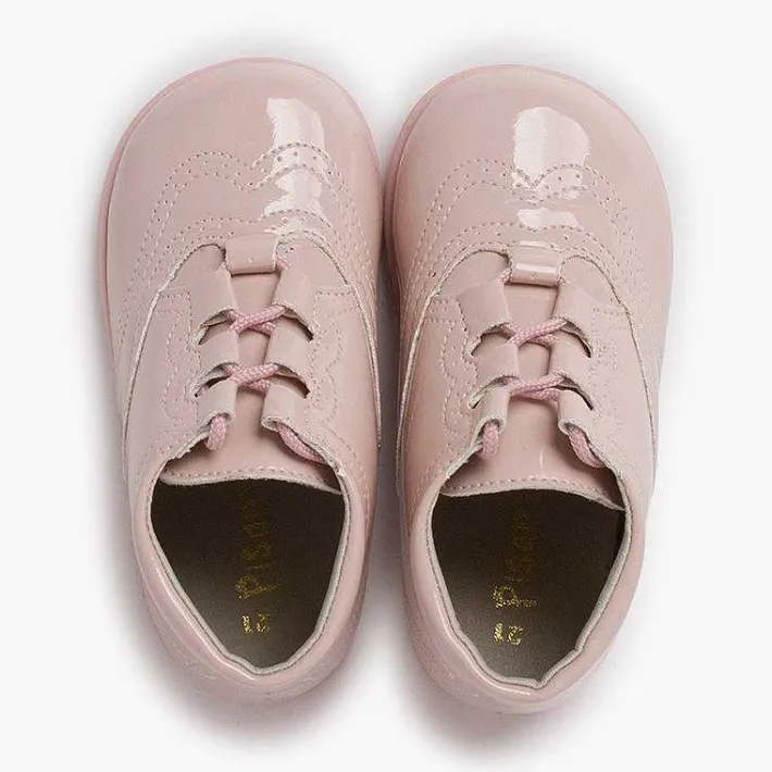 Pisamonas Lace Up Oxfords>Patent Type Lace-Up Oxford Booties