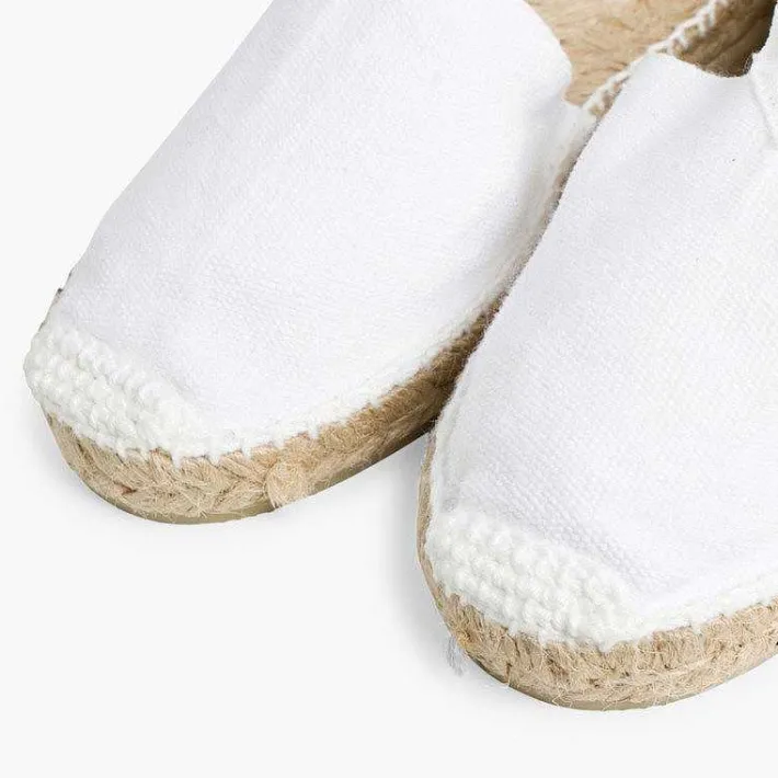 Pisamonas Espadrilles>Plain Ankle-Tie Espadrilles