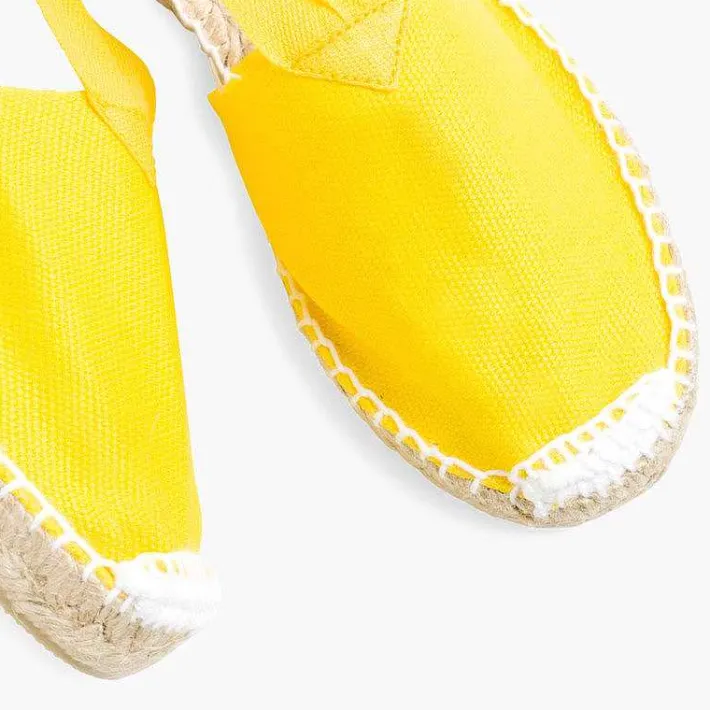 Pisamonas Espadrilles>Plain Ankle-Tie Espadrilles