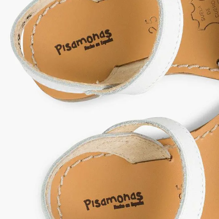 Pisamonas Sandals>Plain Crossed Strap Flat Sandals