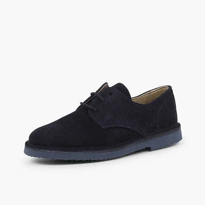Pisamonas Brogues And Bluchers>Plain Suede Bluchers Boy'S Formal Shoes