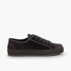 Pisamonas Trainers>Platform Velvet Sneakers Woman And Girl