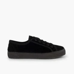 Pisamonas Trainers>Platform Velvet Sneakers Woman And Girl