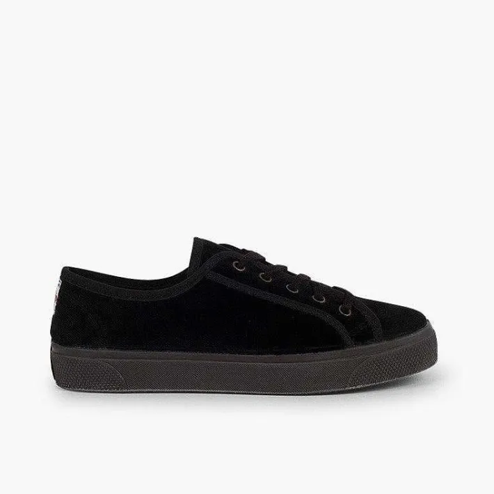 Pisamonas Trainers>Platform Velvet Sneakers Woman And Girl