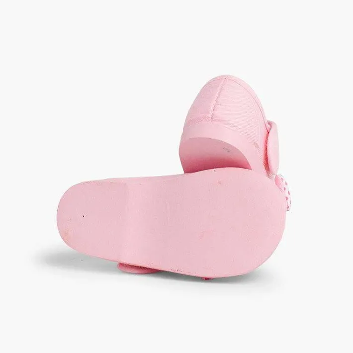 Pisamonas Mary Janes>Polka Dots Loop Fasteners And Bow Mary Janes