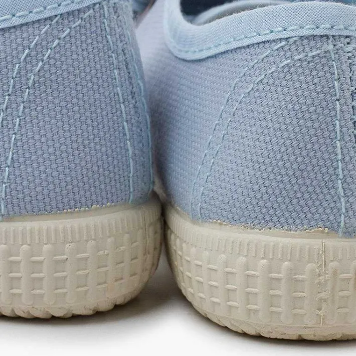Pisamonas Trainers>Recycled Canvas Rpet Trainers With Riptape Strips