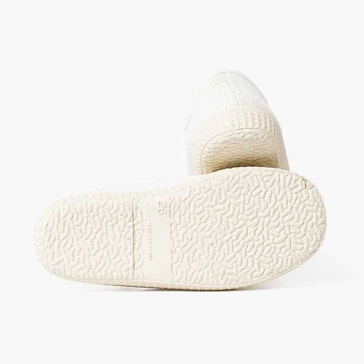 Pisamonas Trainers>Recycled Canvas Rpet Trainers With Riptape Strips
