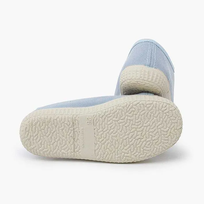 Pisamonas Trainers>Recycled Canvas Rpet Trainers With Riptape Strips