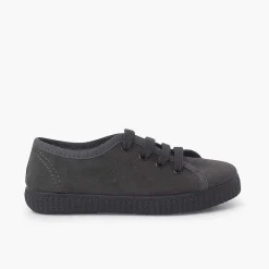 Pisamonas Trainers>Recycled Polyester Lace-Up Trainers