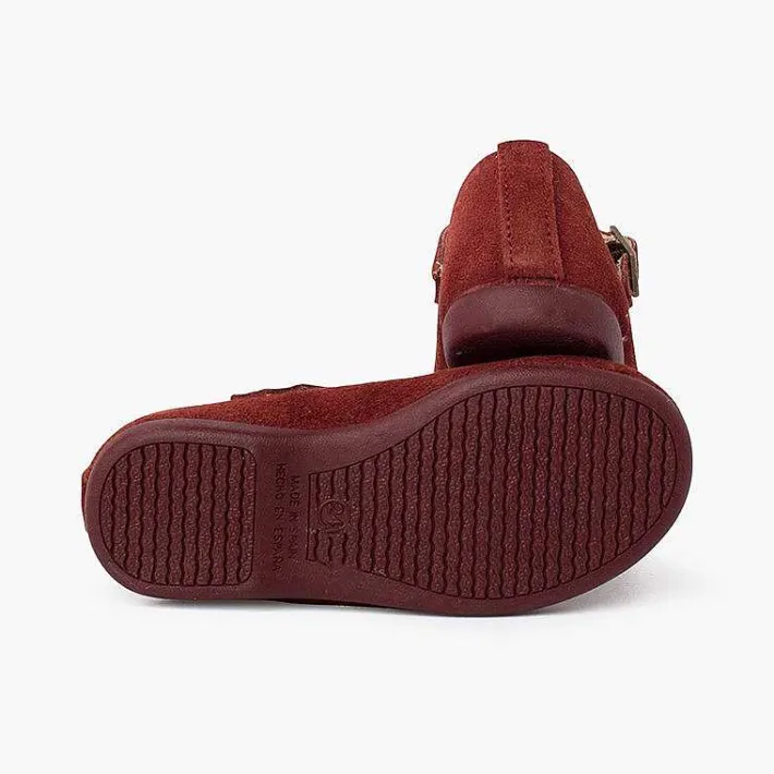 Pisamonas Mary Janes>Retro Mary Janes With Hold Details And Central Strap