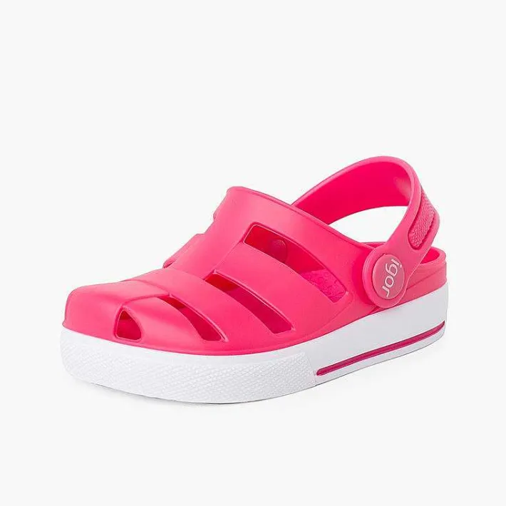 Pisamonas Jelly Sandals And Beachwear>Rubber Tennis Clogs With Back Strap