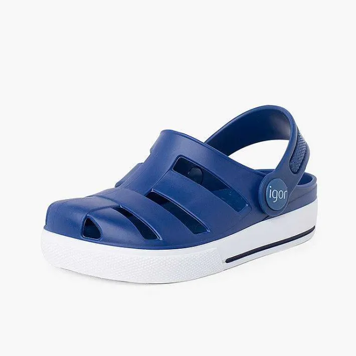 Pisamonas Jelly Sandals And Beachwear>Rubber Tennis Clogs With Back Strap