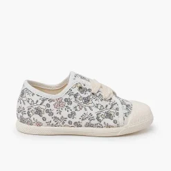 Pisamonas Trainers>Rubber Toe Cap Floral Trainers Colour Floral