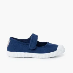 Pisamonas Trainers>Rubber Toe Mary Janes Hook-And-Loop Closure