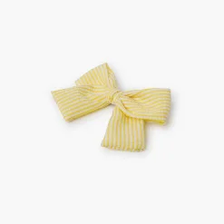 Pisamonas Hair Accessories>Sailor Stripe Hair Bow Duckbill Clip