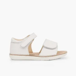 Pisamonas Sandals>Sandals First Steps Double Loop Fasteners
