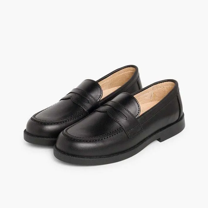 Pisamonas School Shoes>School Moccasins