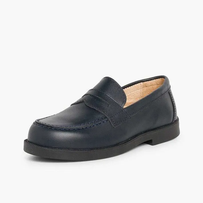 Pisamonas School Shoes>School Moccasins