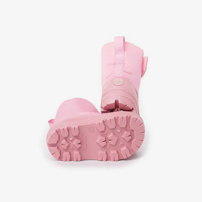 Pisamonas Wellies>Shearling Apreski Style Boots With Adherent Closure