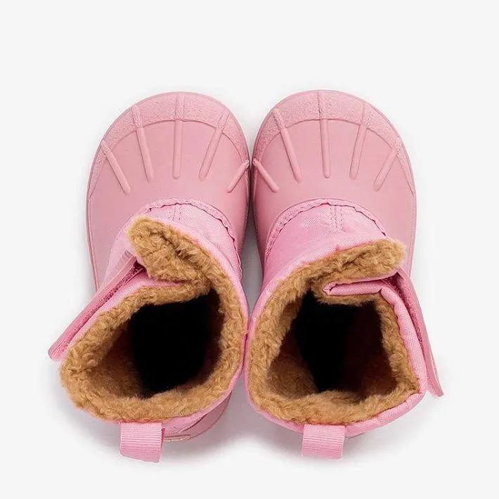 Pisamonas Wellies>Shearling Apreski Style Boots With Adherent Closure