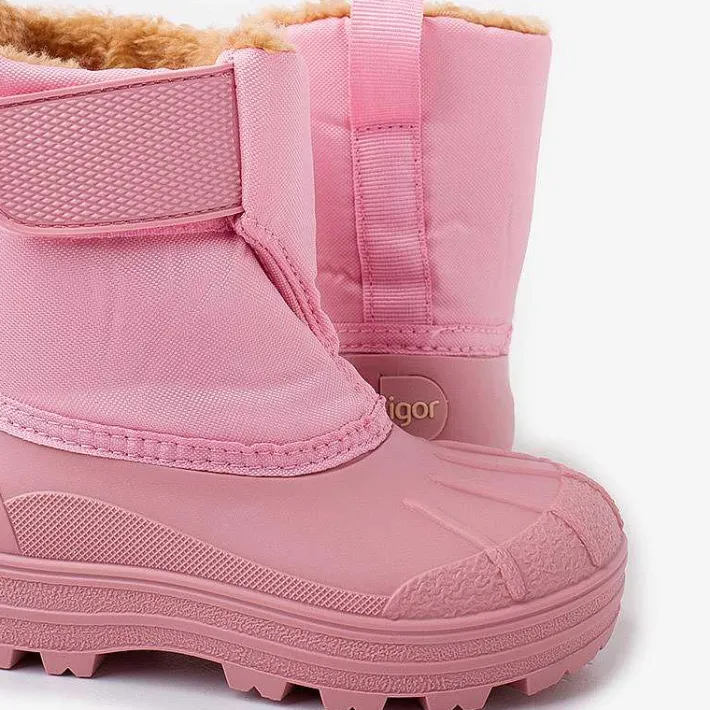 Pisamonas Wellies>Shearling Apreski Style Boots With Adherent Closure