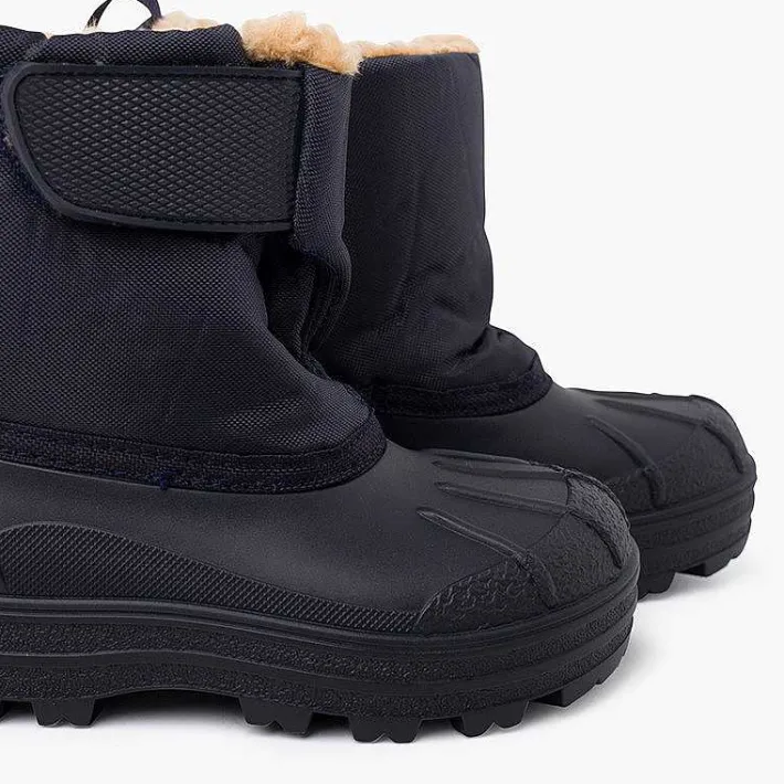 Pisamonas Wellies>Shearling Apreski Style Boots With Adherent Closure