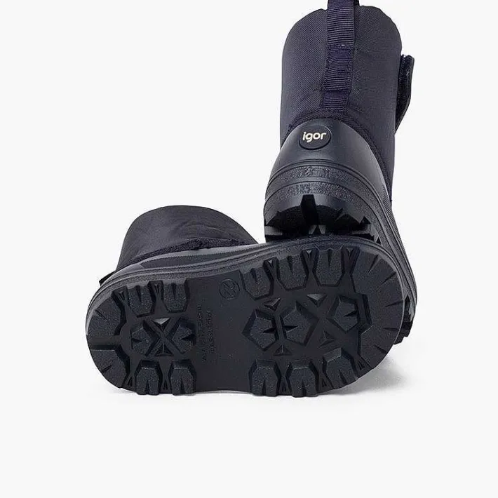 Pisamonas Wellies>Shearling Apreski Style Boots With Adherent Closure