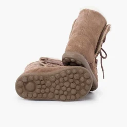 Pisamonas Boots>Shearling Boots With Sticky Closure