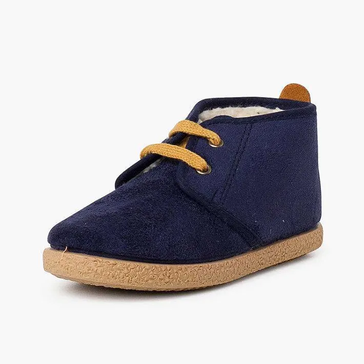 Pisamonas Boots>Shearling Lining Boots With Camel Back Strip