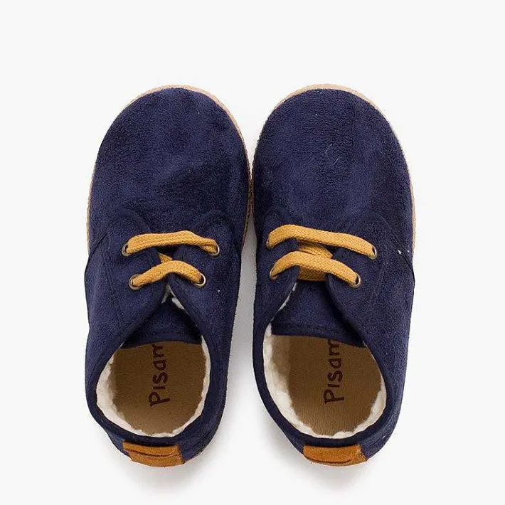 Pisamonas Boots>Shearling Lining Boots With Camel Back Strip