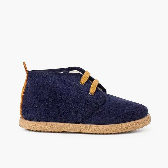 Pisamonas Boots>Shearling Lining Boots With Camel Back Strip