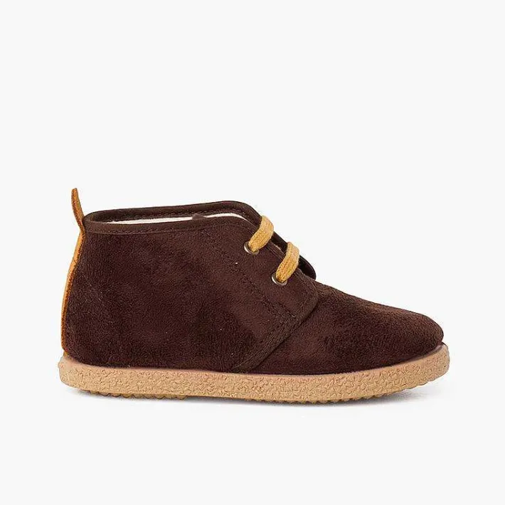 Pisamonas Boots>Shearling Lining Boots With Camel Back Strip